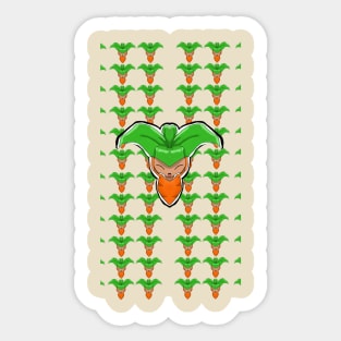 cake the carrot Sticker